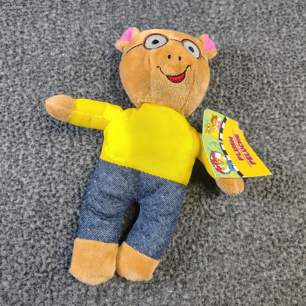 PBS Kids Arthur Plush Small Yellow (Nostalgia Stuffed Animal Toy)